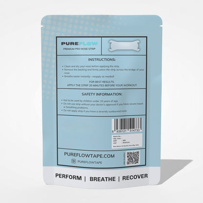 PureFlow Pro Transparent Nasal Strips | PureFlow Tape at Broadway