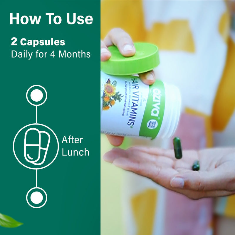OZiva Hair Vitamins For Hair Re-Growth | OZiva at Broadway
