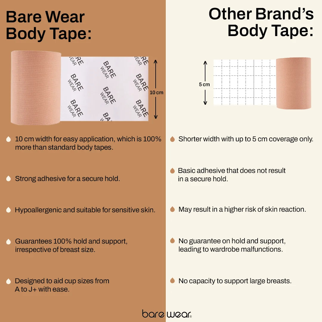 Body Tape+ (10 cm width) | Bare Wear at Broadway