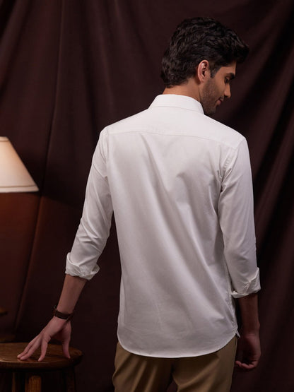 Wave Print Party Shirt - Luminous