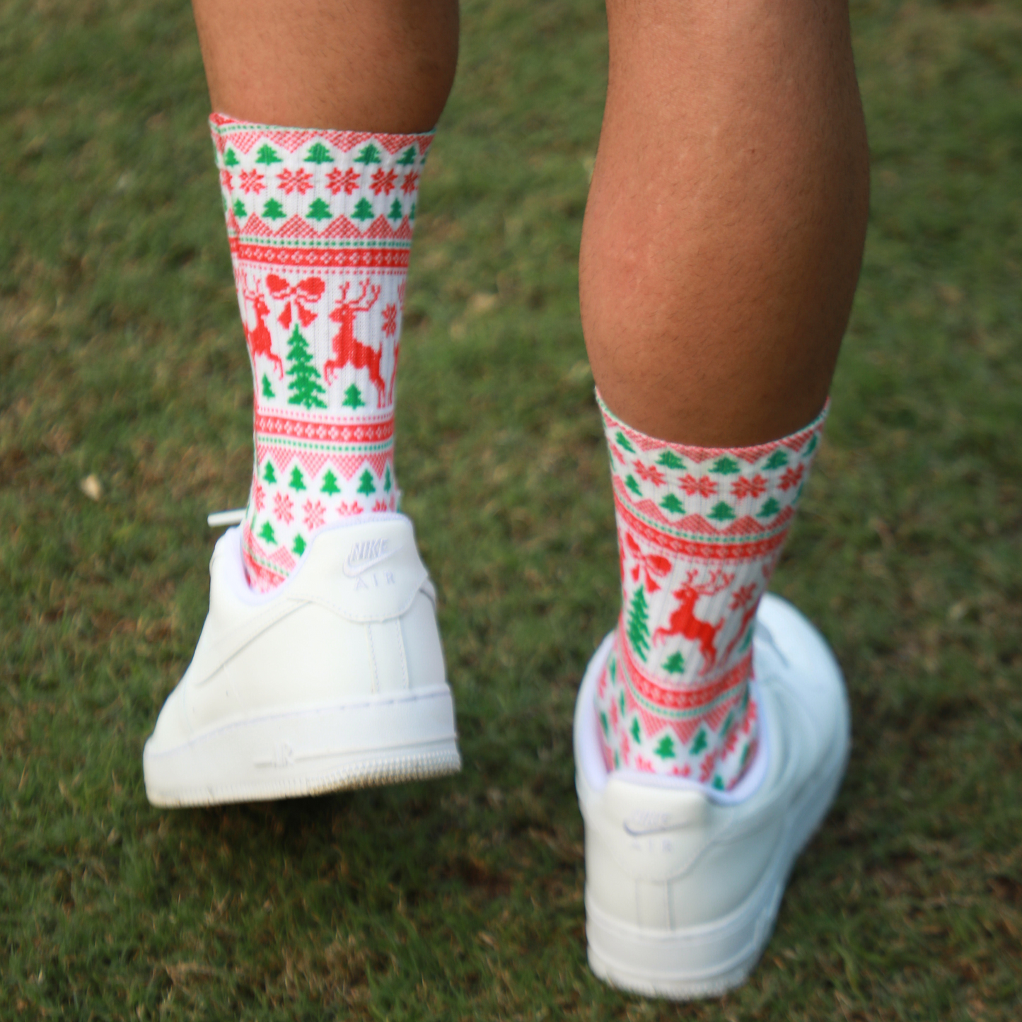 Ugly Christmas Pattern Socks | The Boring Socks at Broadway