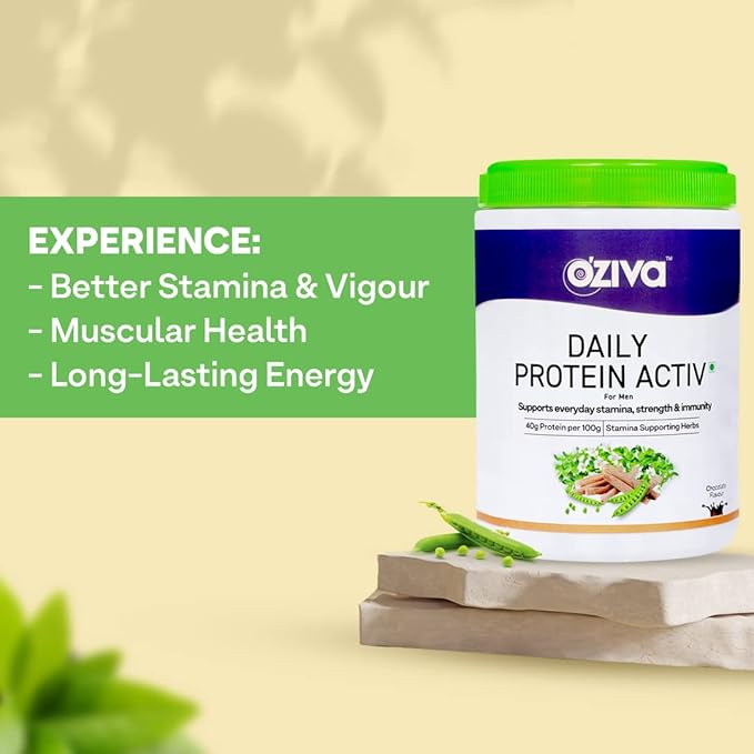 OZiva Daily Protein Activ For Men | OZiva at Broadway