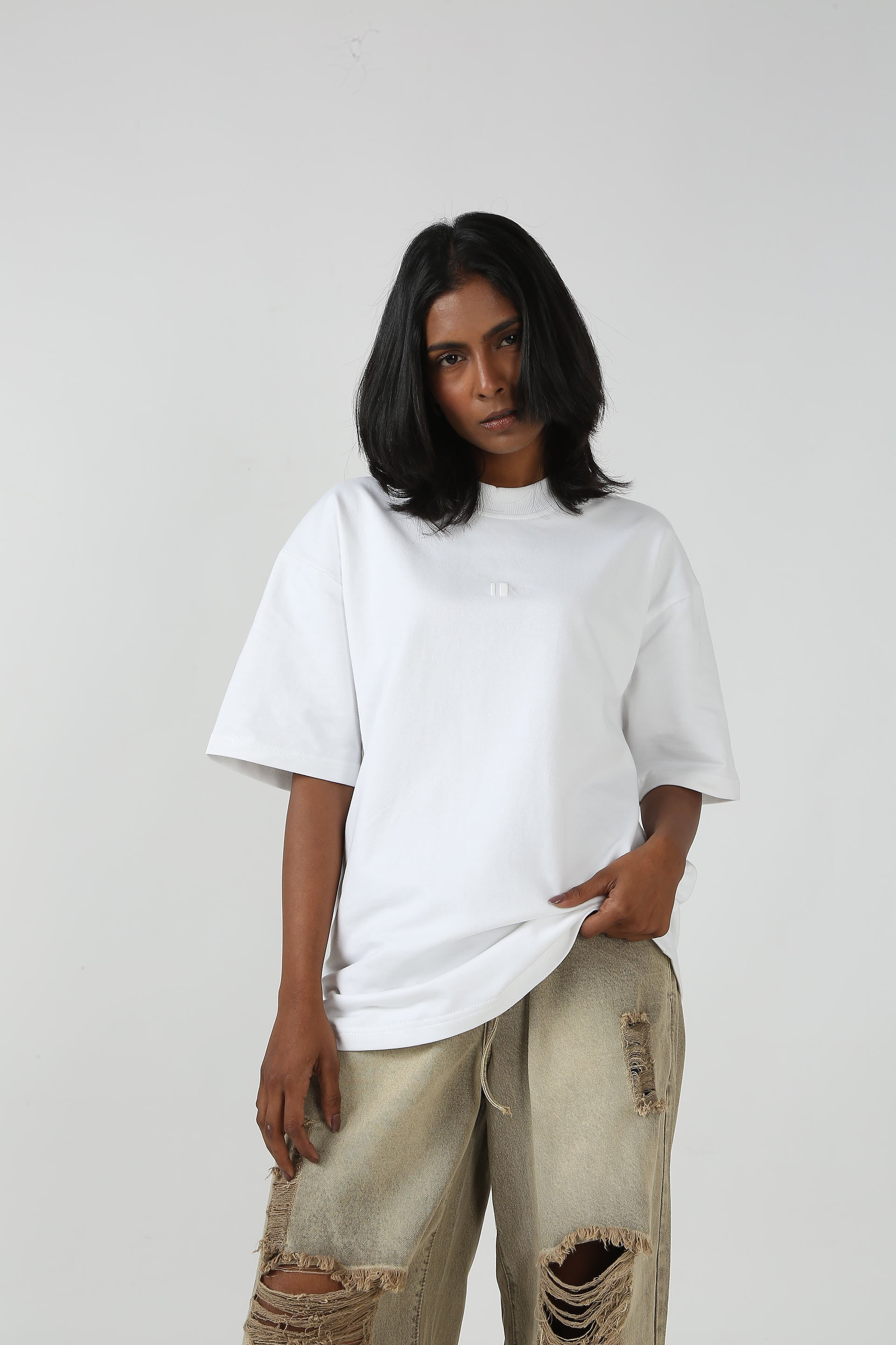 White Spectrum Print T-shirt | Chapter 2 at Broadway