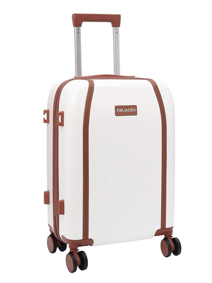 FUR JADEN  The Wayfarer Polycarbonate Travel Luggage Suitcase