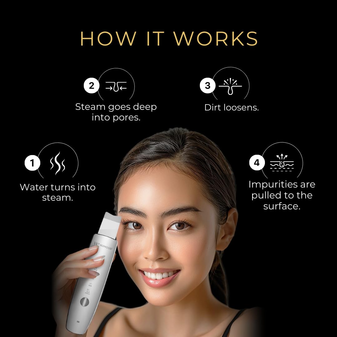 Numour B.O.S.S. LED Ultrasonic Scrubber