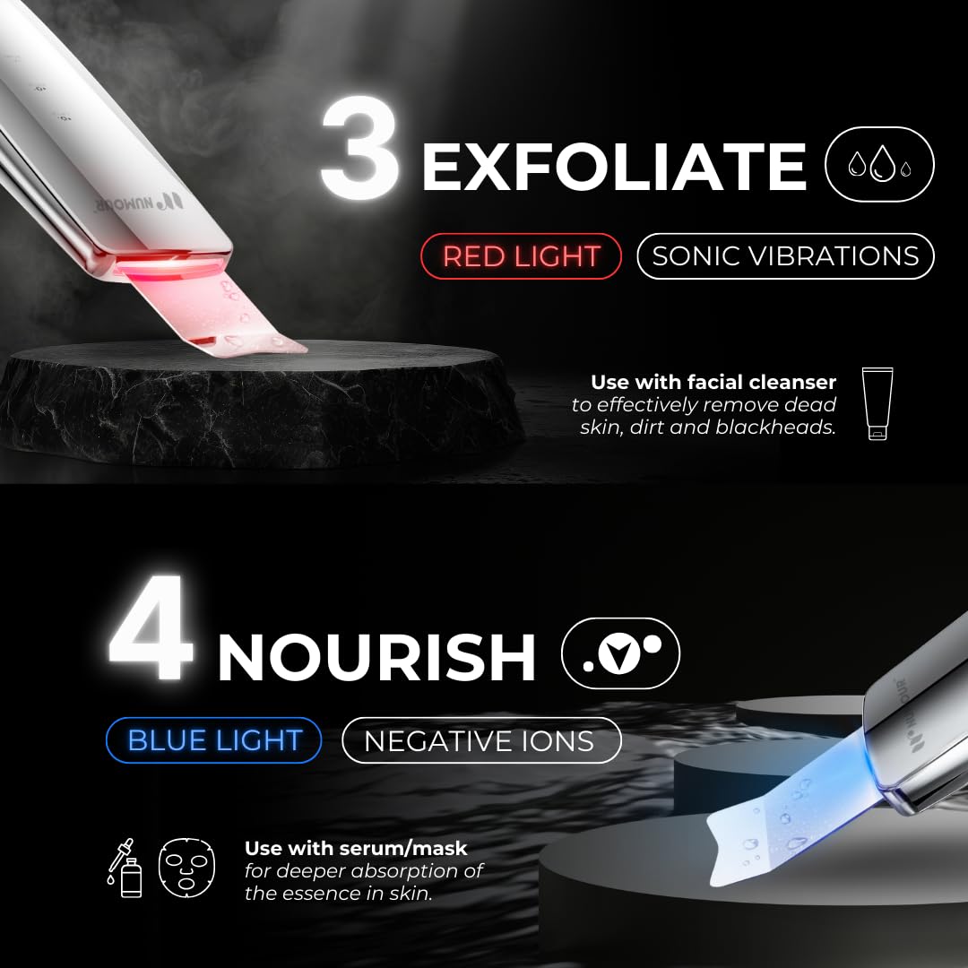 Numour B.O.S.S. LED Ultrasonic Scrubber