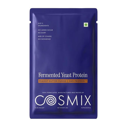 No-Nonsense Fermented Yeast Protein Peanut Butter Fudge