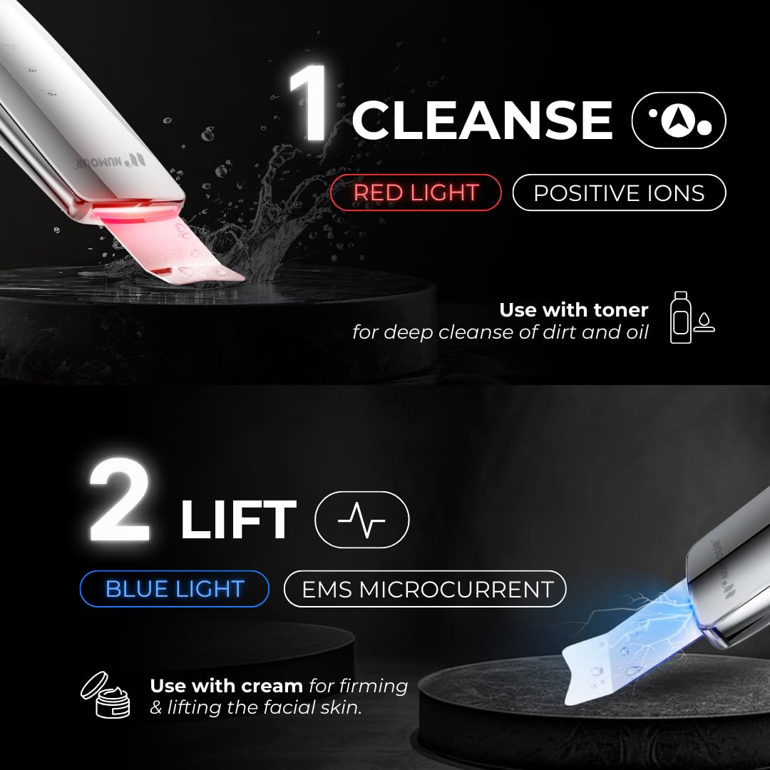 Numour B.O.S.S. LED Ultrasonic Scrubber