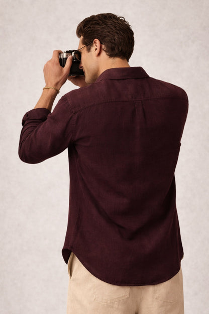 Breezy Linen Cotton Blend Shirt