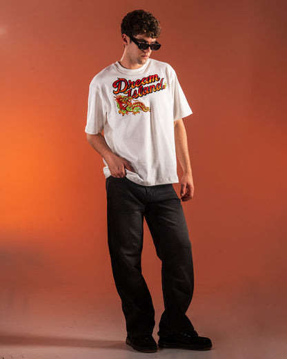 WINGED FURY T-SHIRT - OFF WHITE