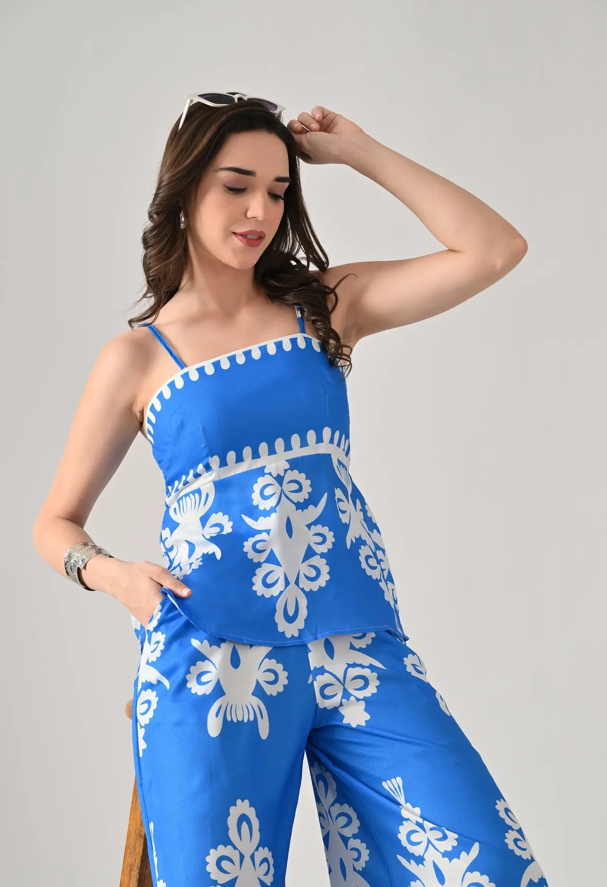 Printed Two-Piece Set | ANNY at Broadway