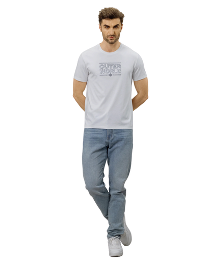 Silver Halo Crewneck | OUTERWORLD at Broadway