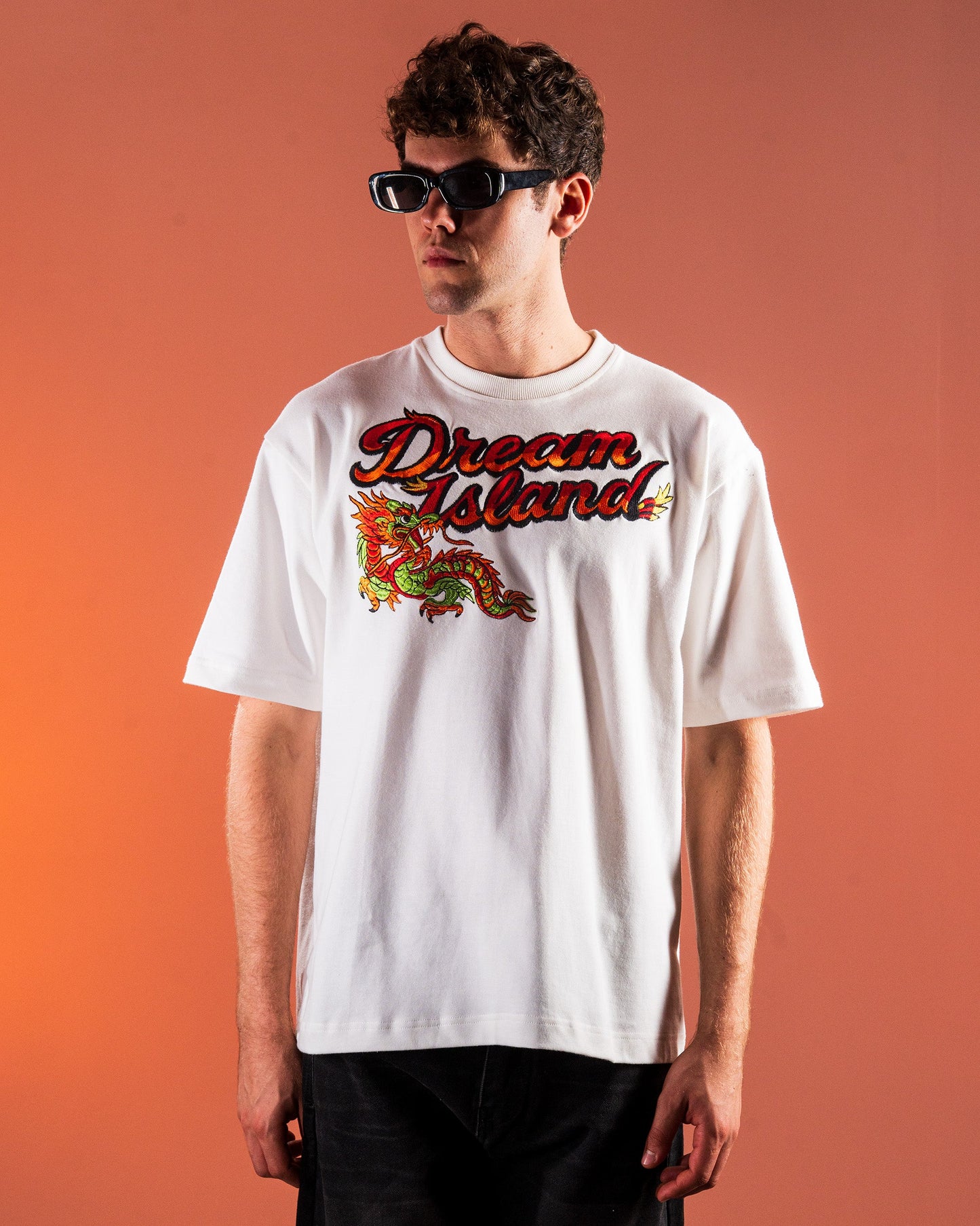 WINGED FURY T-SHIRT - OFF WHITE