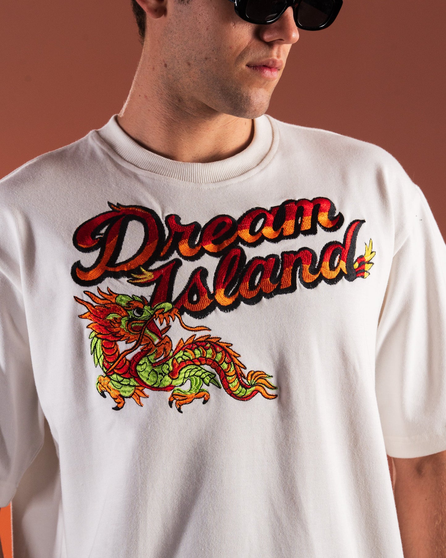 WINGED FURY T-SHIRT - OFF WHITE