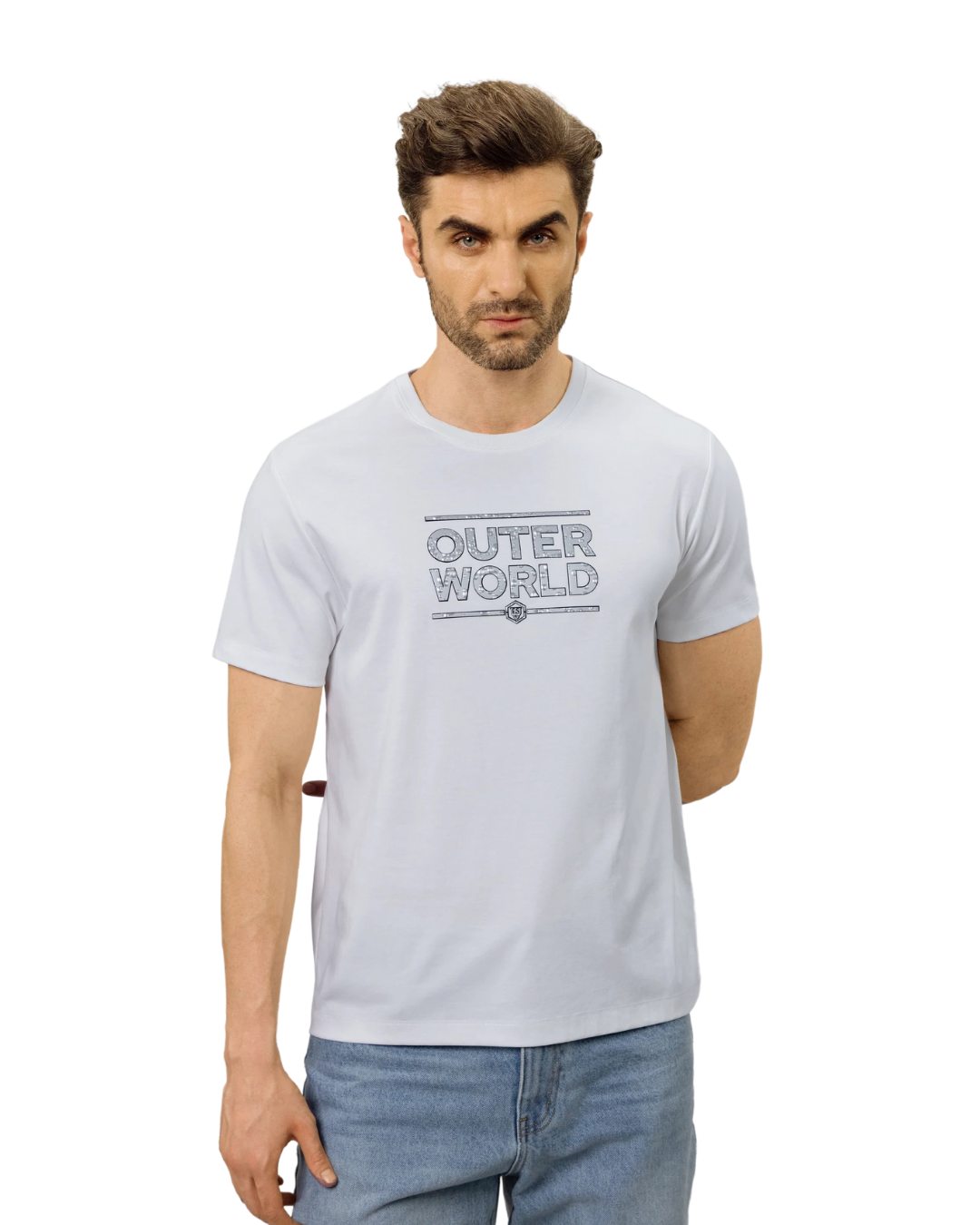Silver Halo Crewneck | OUTERWORLD at Broadway