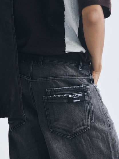 Ombre Faded Washed Denims