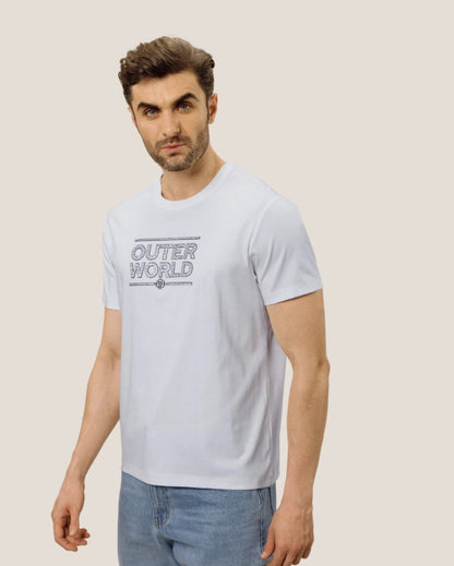 Silver Halo Crewneck | OUTERWORLD at Broadway