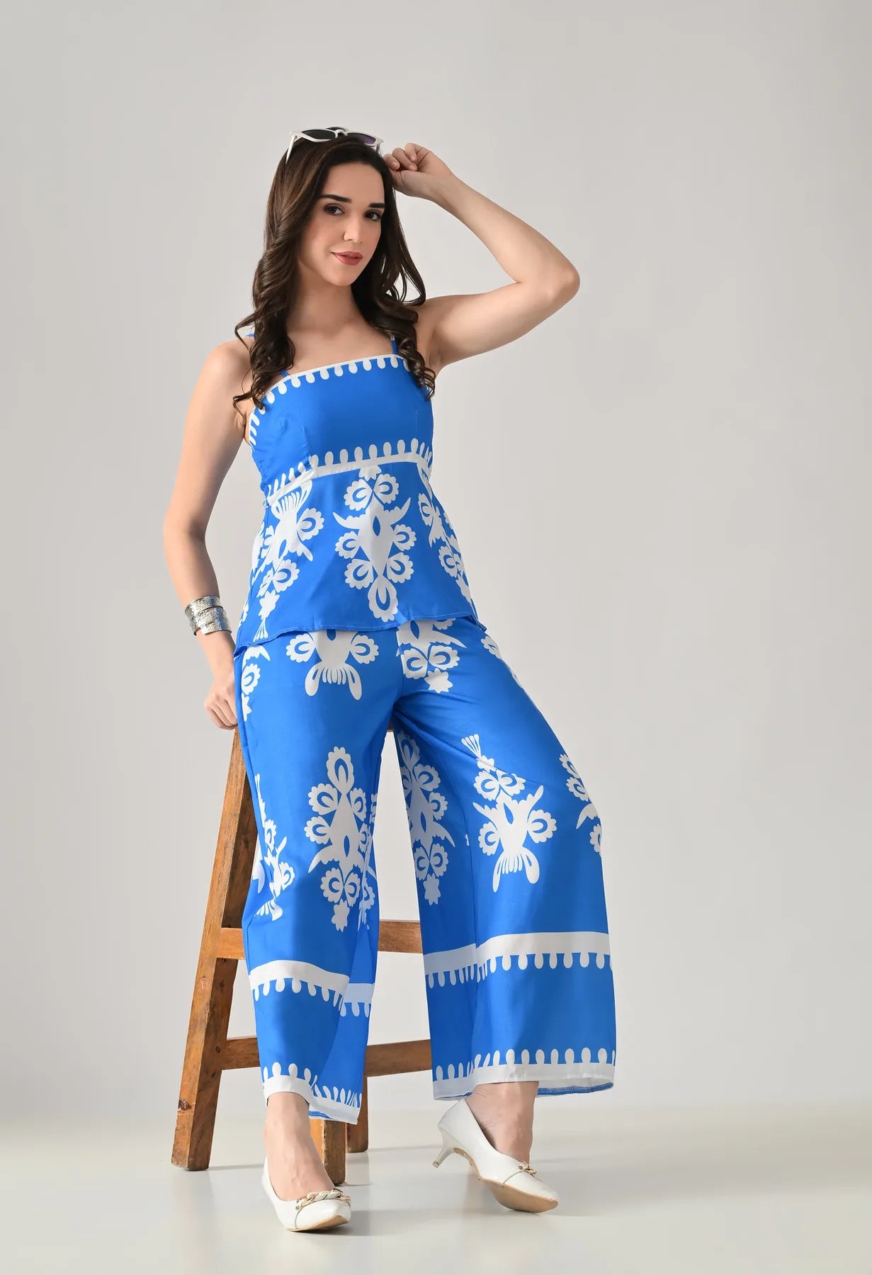 Printed Two-Piece Set | ANNY at Broadway
