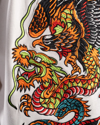 WINGED FURY T-SHIRT - OFF WHITE