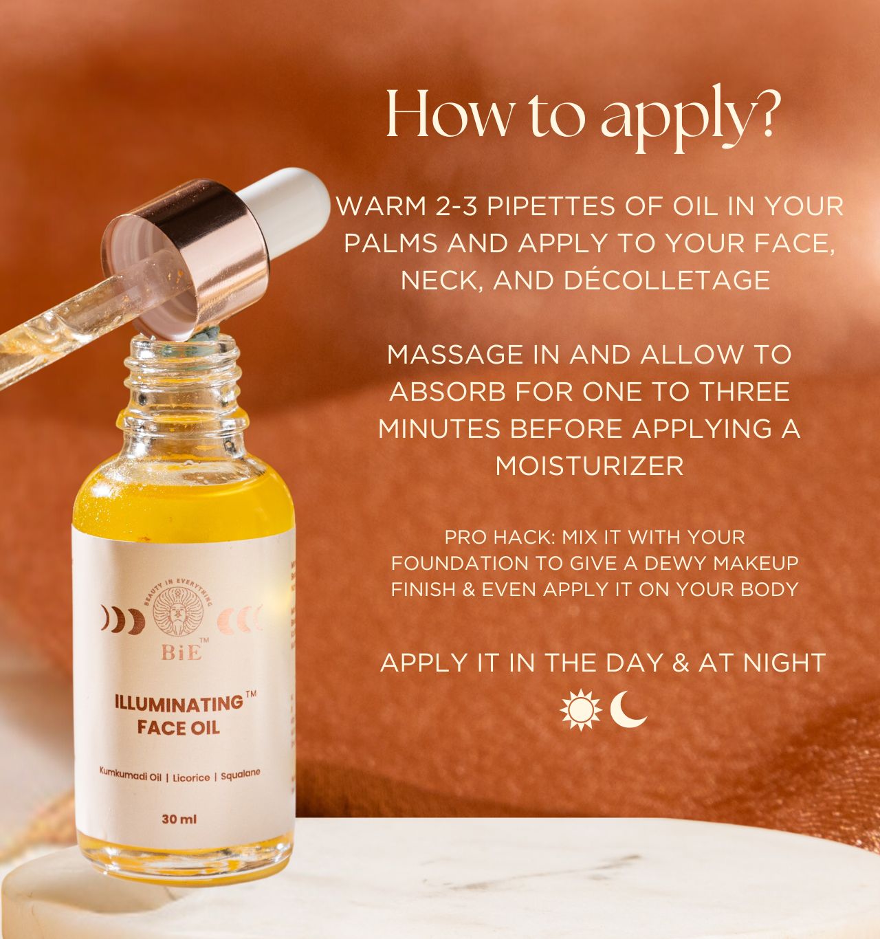 Illuminating Face Oil | Beauty by Bie at Broadway