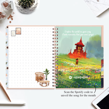 Undated Yearly Planner - Adventures Over Things