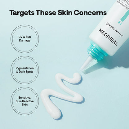MEDIHEAL Madecassoside Moisture Sun Serum Blemish Repair SPF50+ PA++++
