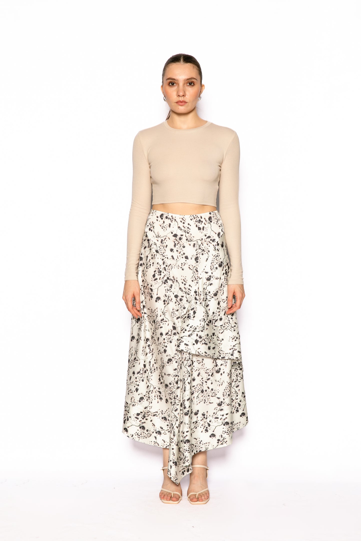 Contemponari-Matilda Skirt-White