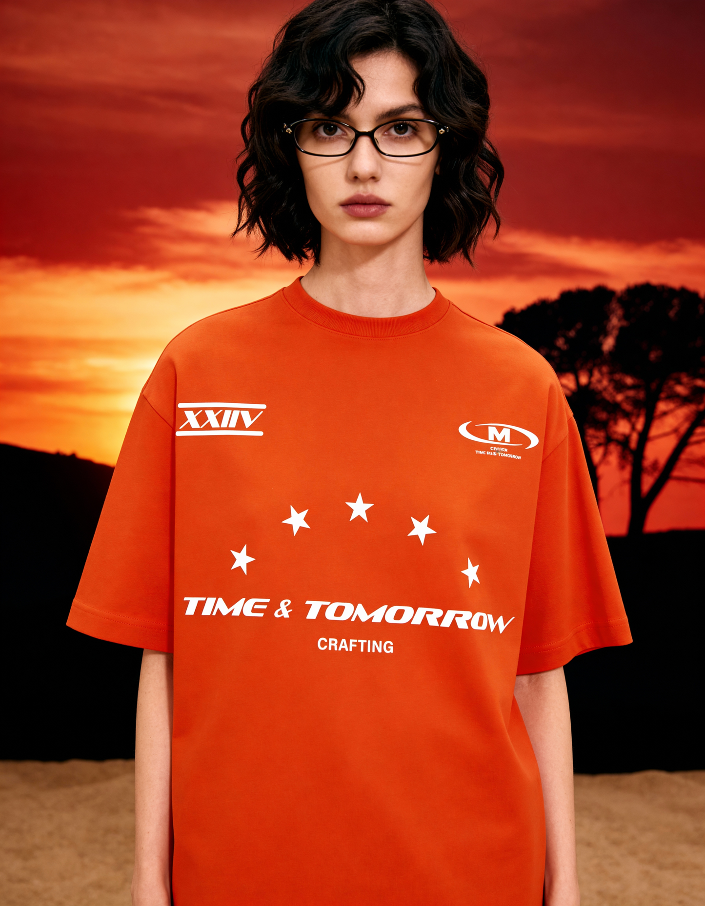 Time and Tomorrow Oversized t-shirt