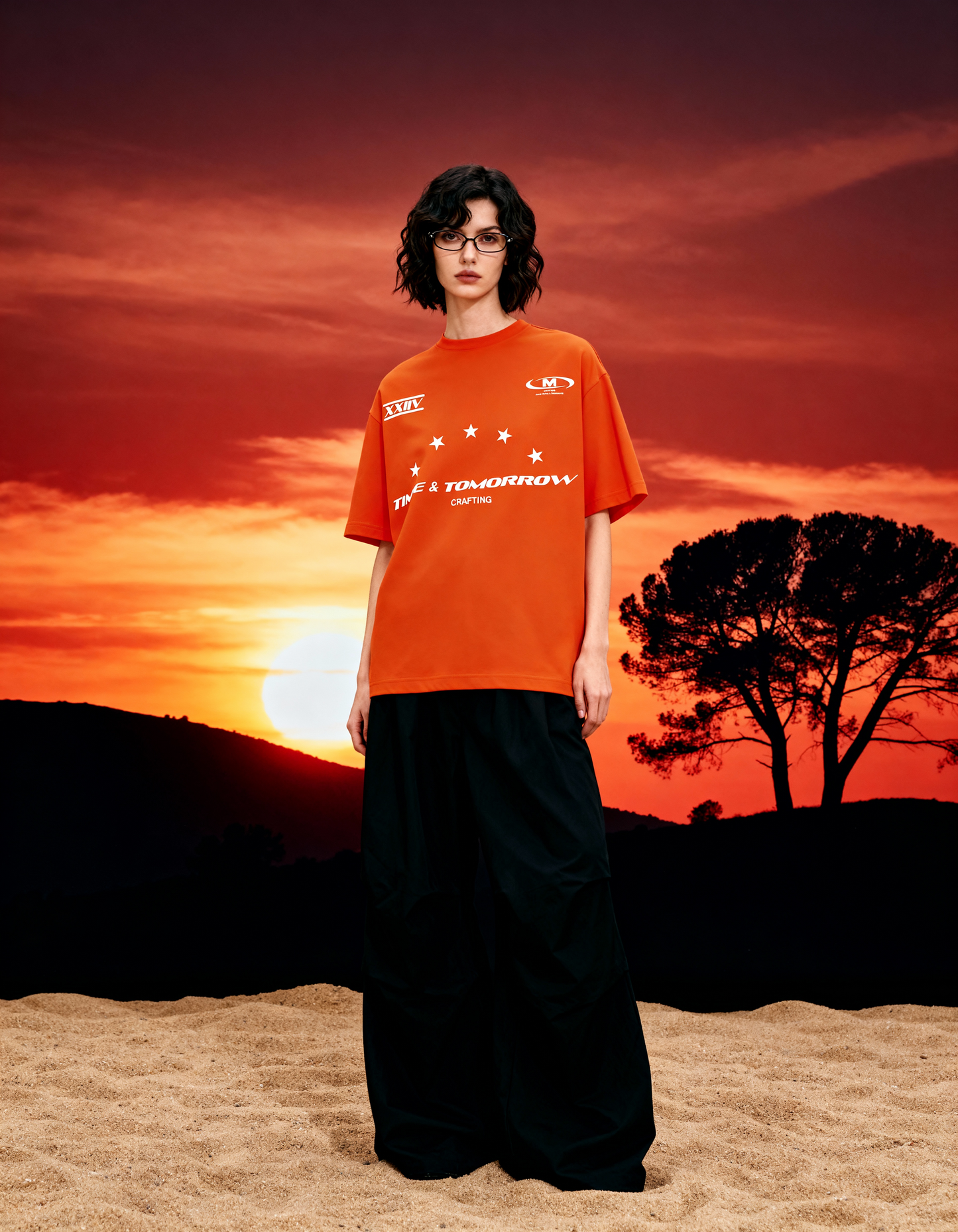 Time and Tomorrow Oversized t-shirt