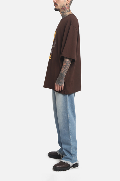 The HUEMN Skull T-shirt (Chocolate Brown) : Edition 2 | Huemn at Broadway