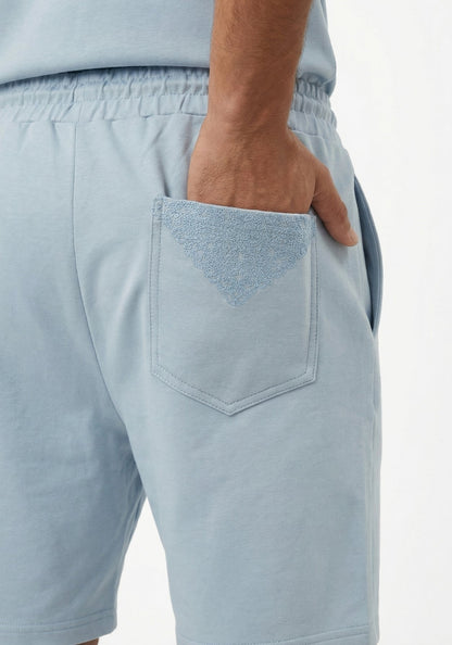 The Coast Embroidered Shorts Blue