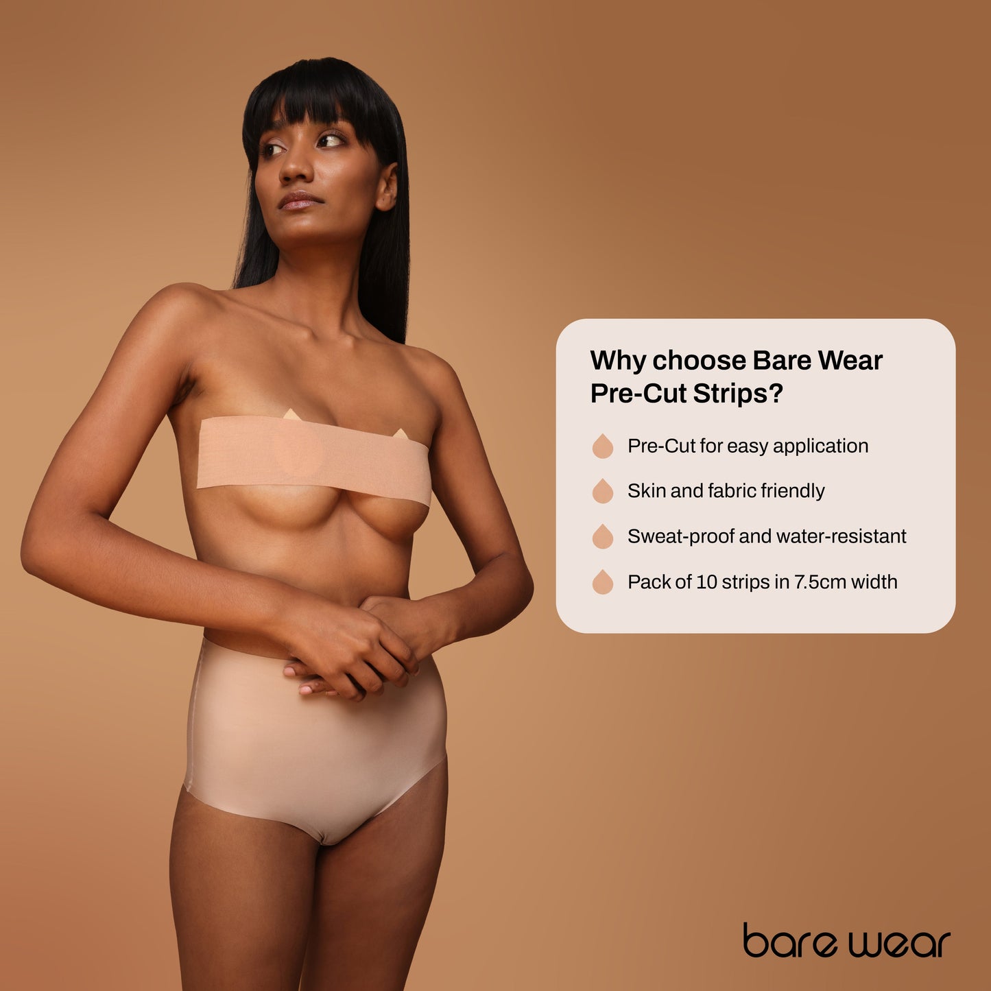 Body Tape Pre-Cut Strips | Bare Wear at Broadway