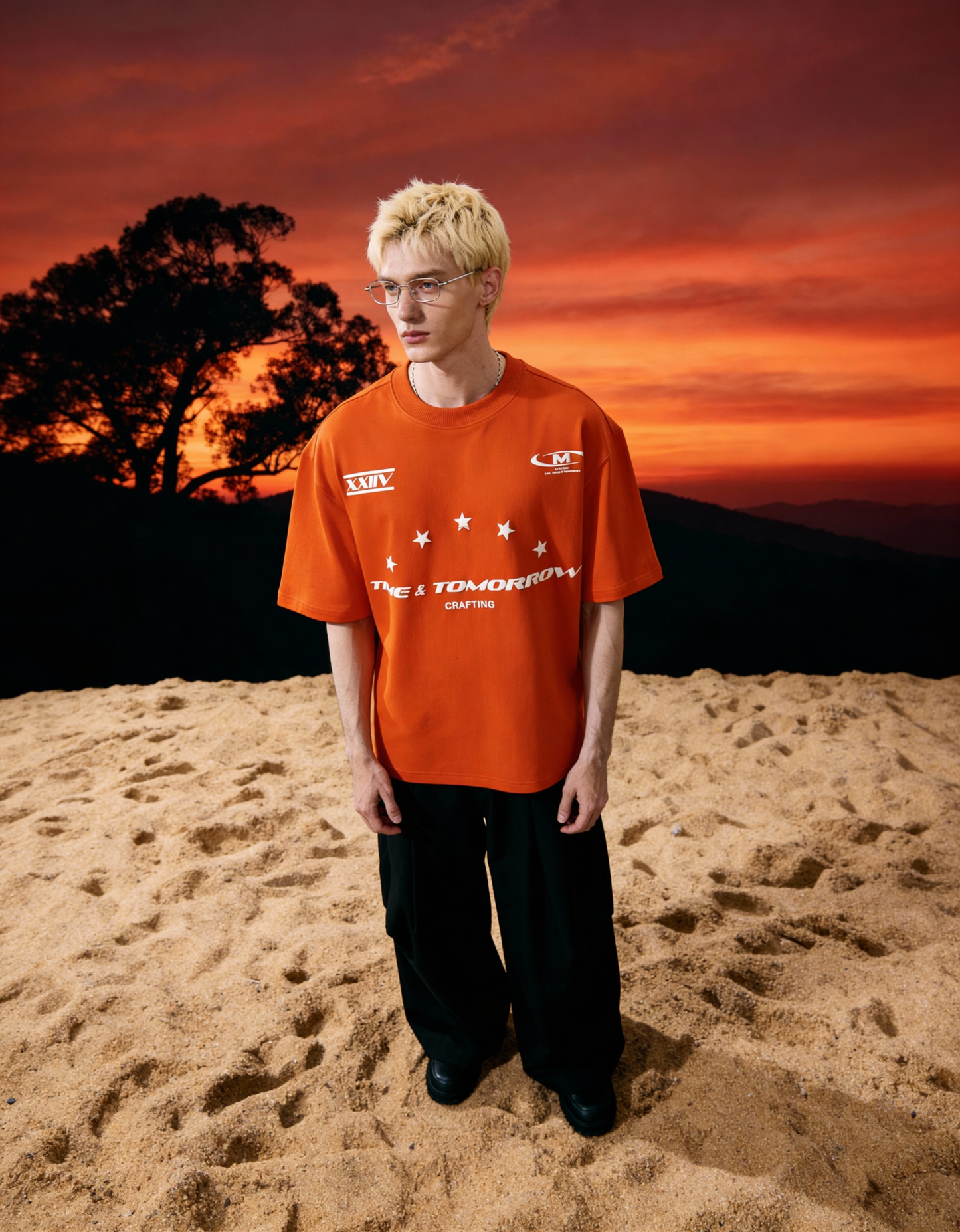 Time and Tomorrow Oversized t-shirt