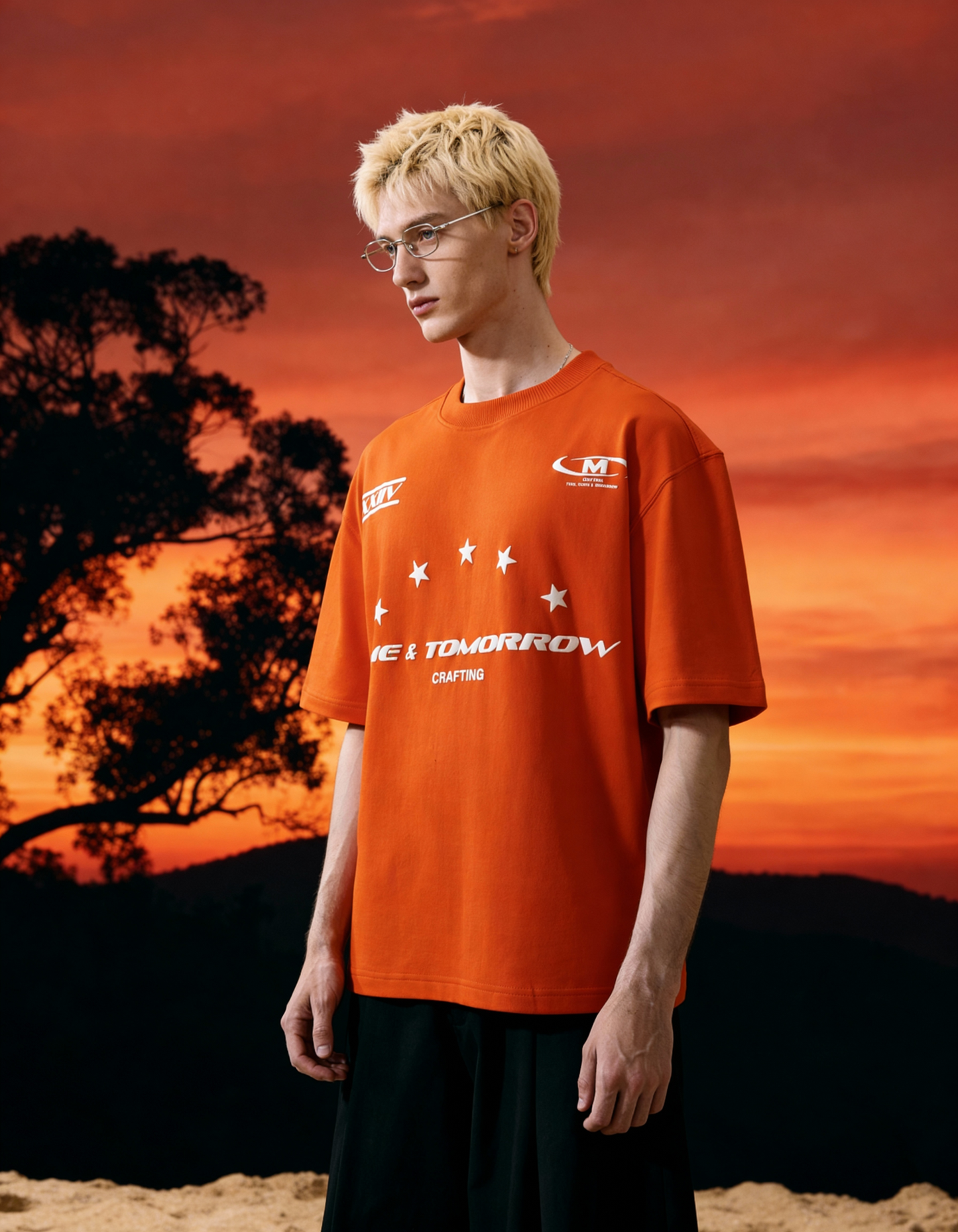 Time and Tomorrow Oversized t-shirt