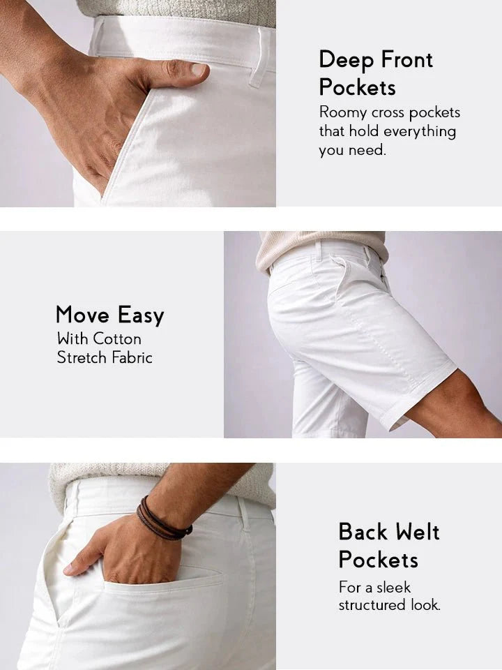 Stroll Cotton Shorts