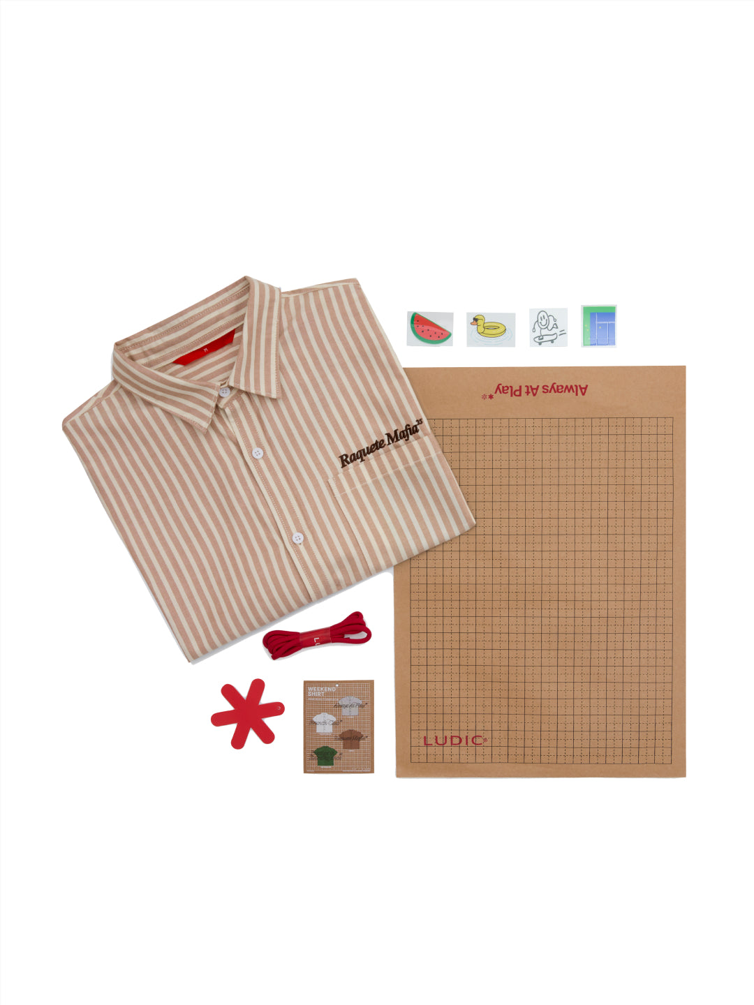 Summer Shirt Chiku Brown | Ludic at Broadway