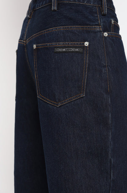 Huemn Evolution Gorilla Insignia Jeans (Dark Wash) | Huemn at Broadway