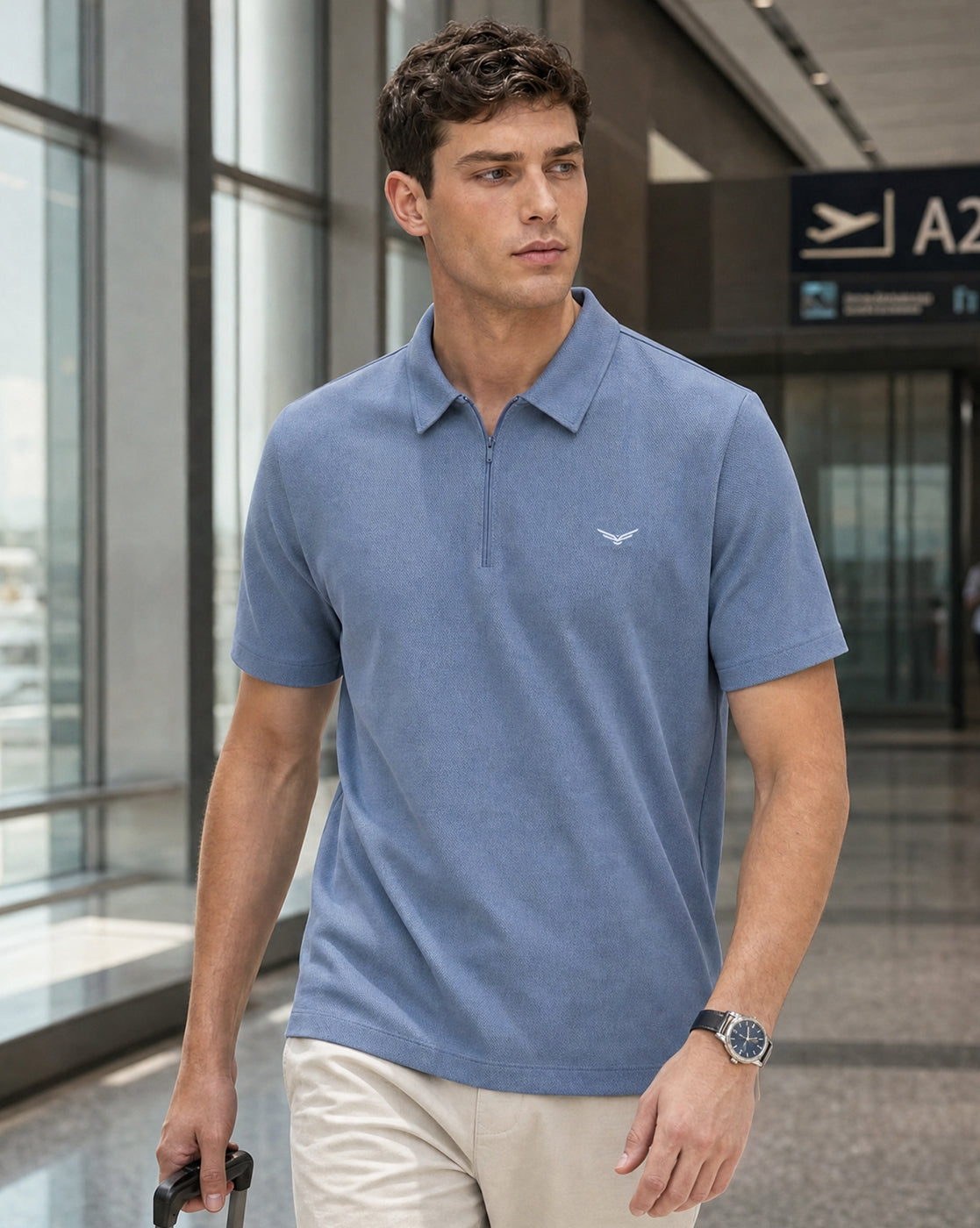 AeroZip Tech Polo T-Shirt