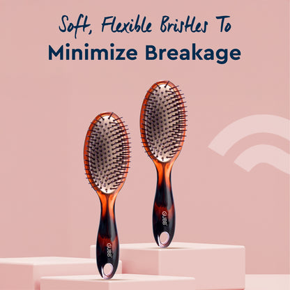 GUBB Oval Cushioned Brush Large Shell Range