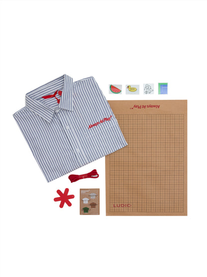 Summer Shirt Lychee Blue | Ludic at Broadway