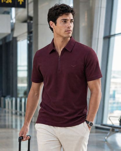 AeroZip Tech Polo T-Shirt