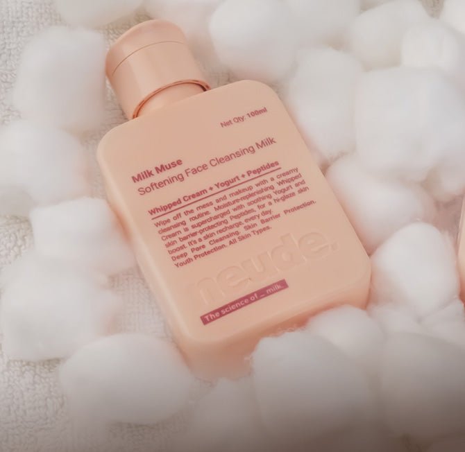 Milk Muse Hydrating Peptide Face Cleansing Milk - Neude Skin