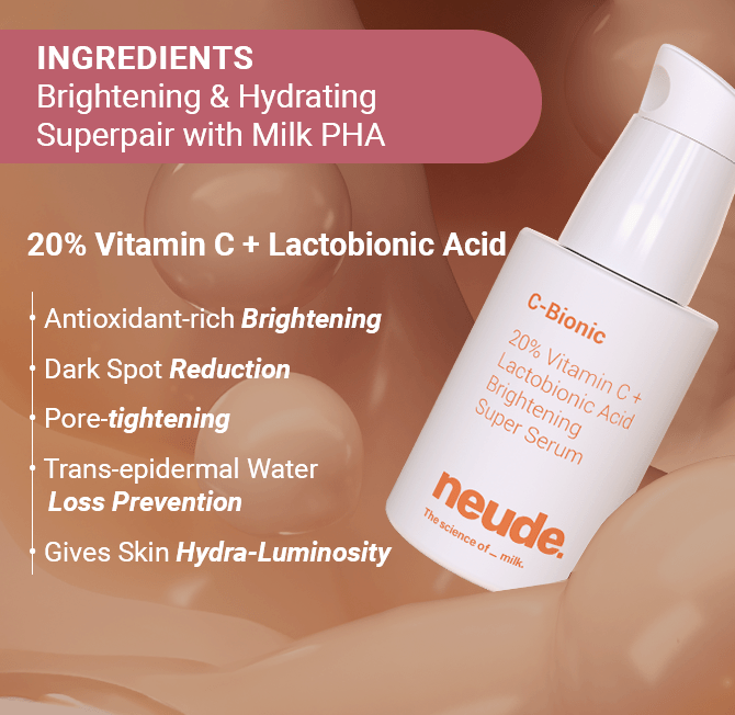 C - Bionic 20% Vitamin C Face Serum - Neude Skin
