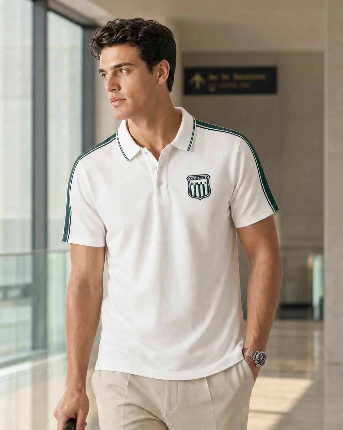 Varsity Crest Polo T-Shirt