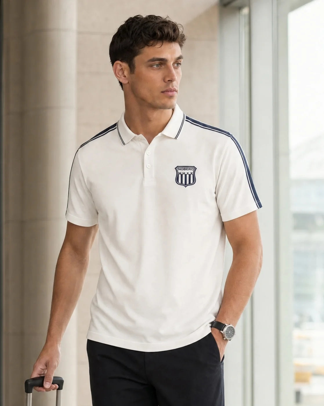 Varsity Crest Polo T-Shirt