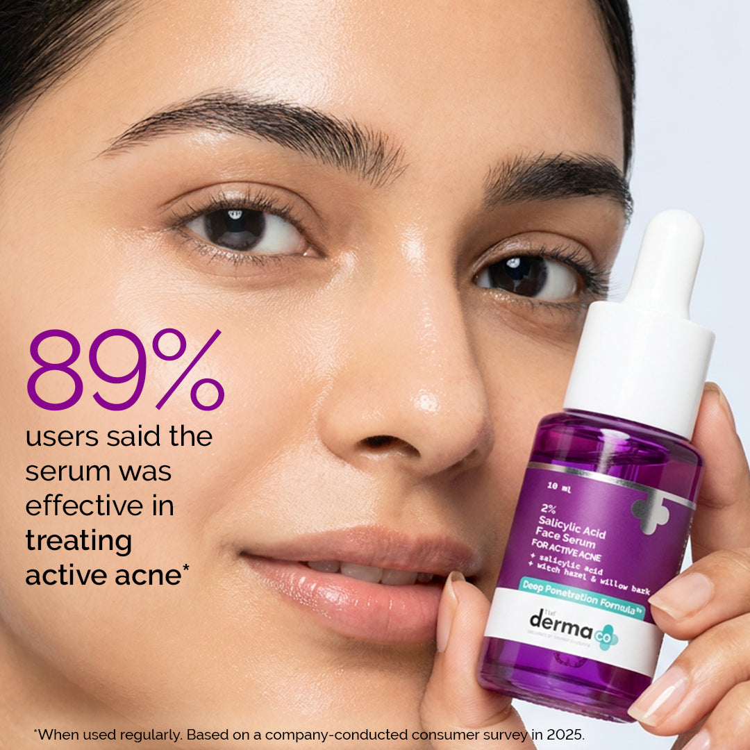 2% Salicylic Acid Serum for Active Acne - 10ml