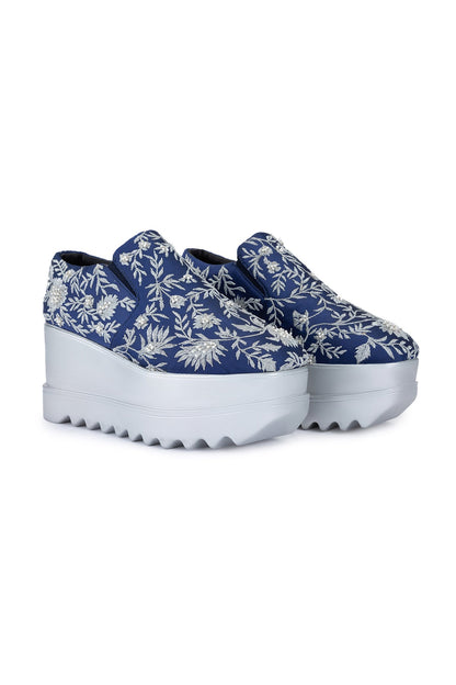 Celestial Wedge Sneakers