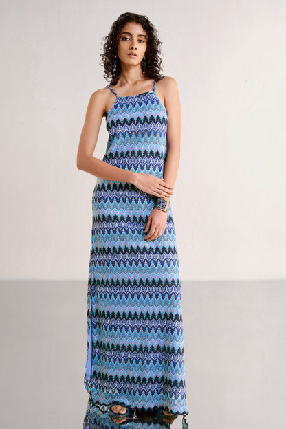 CROCHET KNIT MAXI