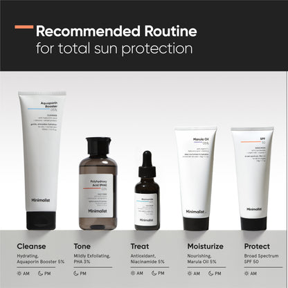 Minimalist SPF 50 Sunscreen 50g