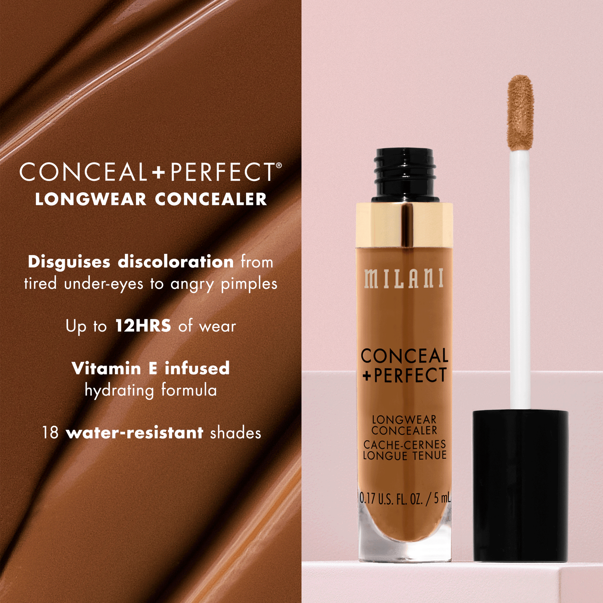 Conceal + Perfect Longwear Concealer | Milani at Broadway